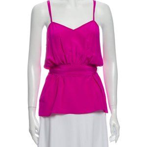 Jay Godfrey V-Neck Sleeveless Blouse 4